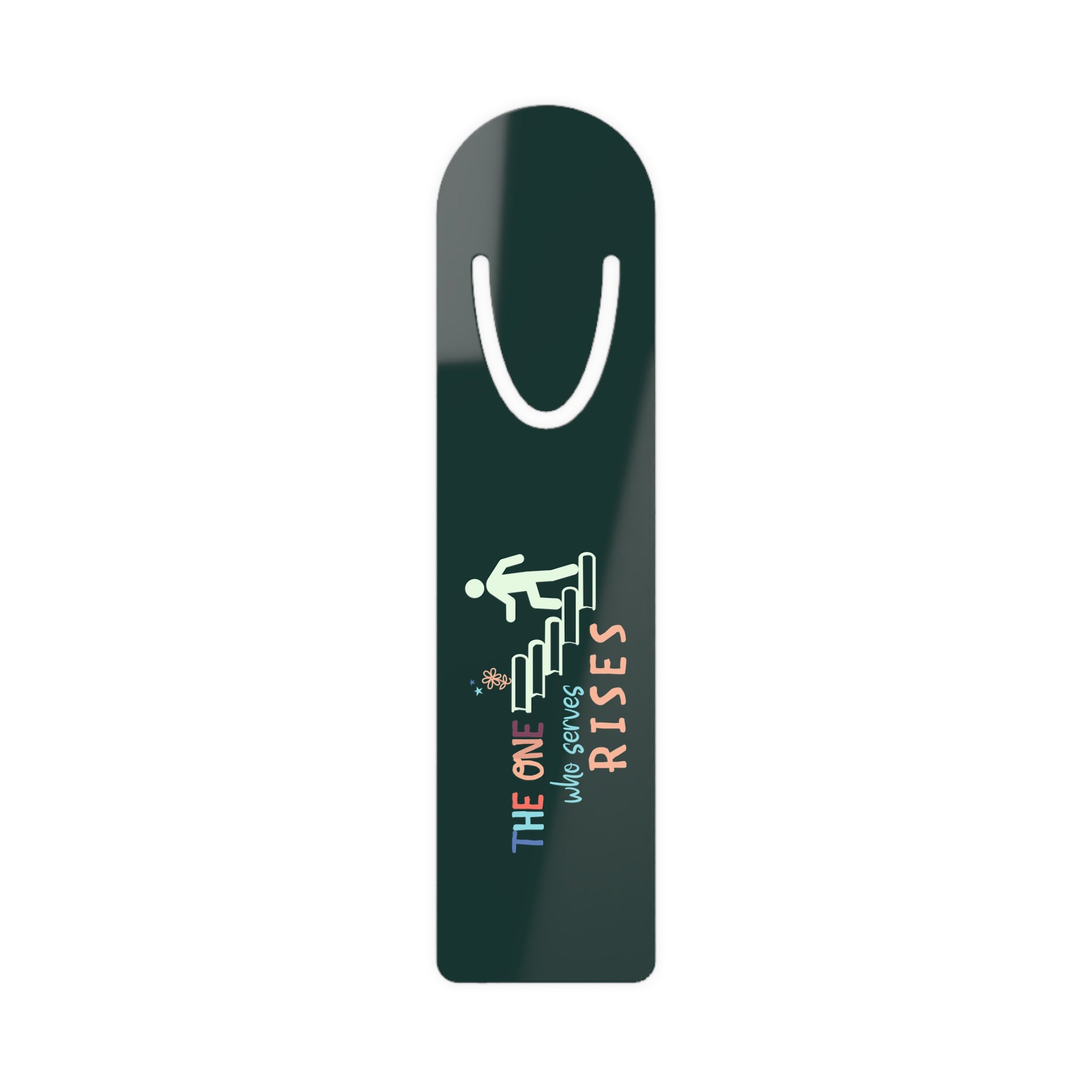 Bookmark — 'The One Who Rises' Inspirational Metal Bookmark
